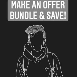 Make me an offer! Save when you bundle! All reasonable offers accepted!